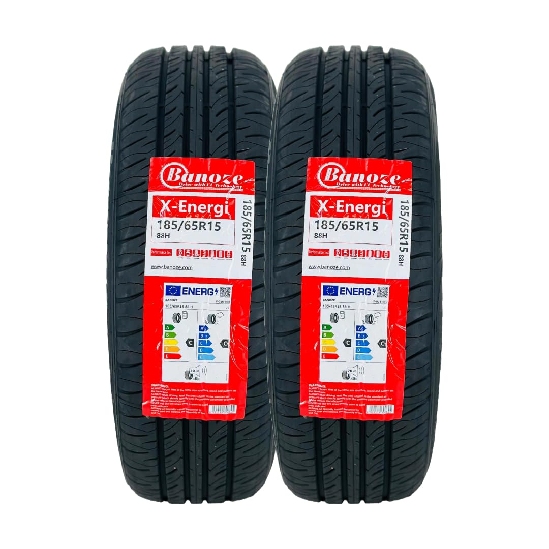 BANOZE X-Energi 88H 185/65R15 Car Tyre – Fuel Efficient, Low Noise